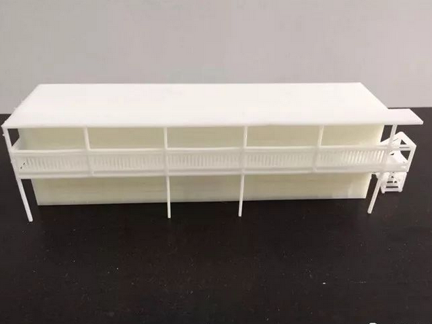 3D打印教學樓建筑模型