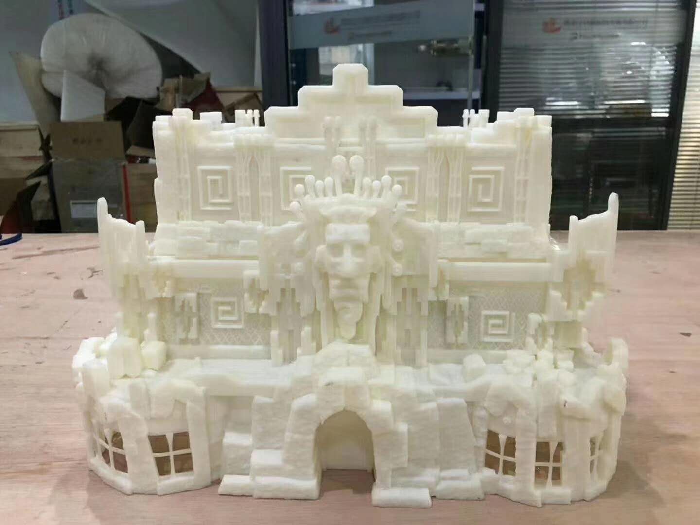 3D打印建筑城堡模型